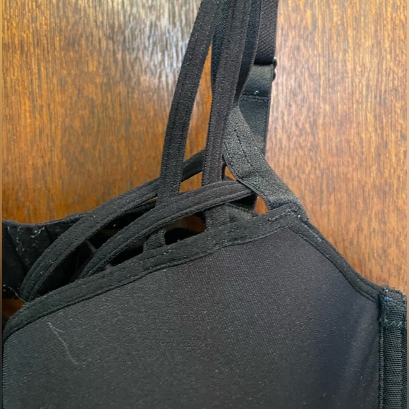 Marlies Dekkers Signature Dame de Paris Padded Balcony Bra in Black, US 34D - Picture 4 of 4